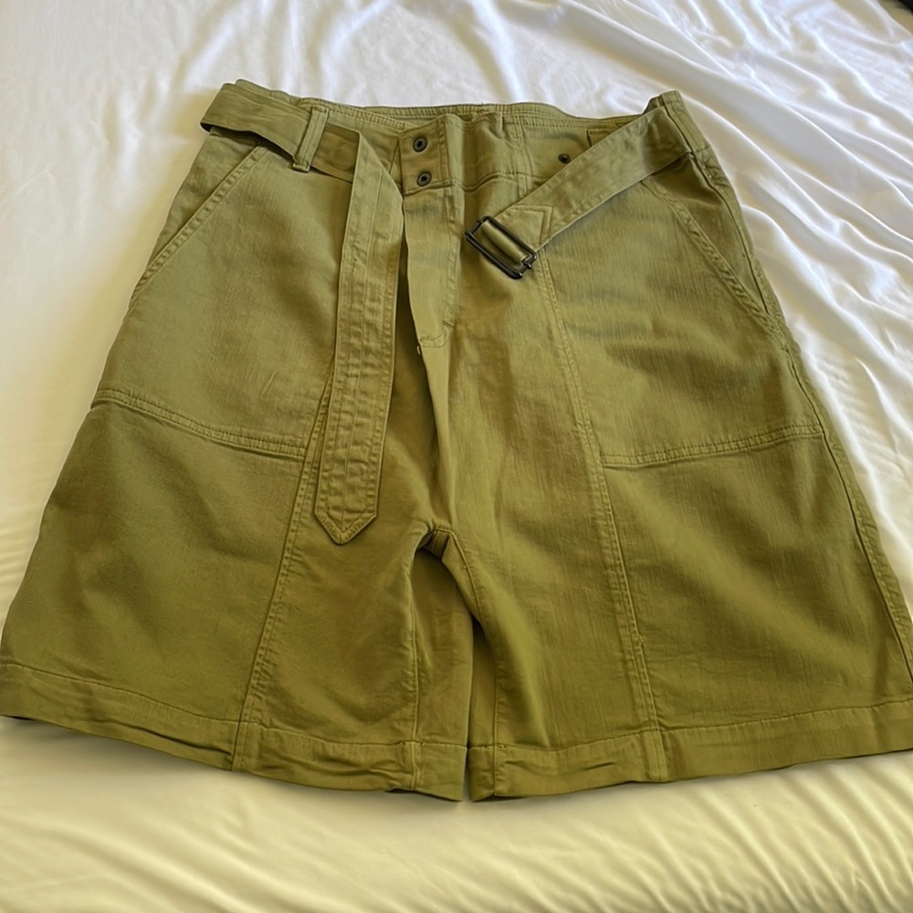 Zara belted shorts